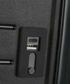 BY Ulisse 4-Rollen Trolley schwarz 55 cm