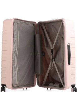 BY Ulisse 4-Rollen Trolley rosa 79 cm