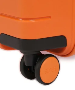 BY Ulisse 4-Rollen Trolley orange 55 cm