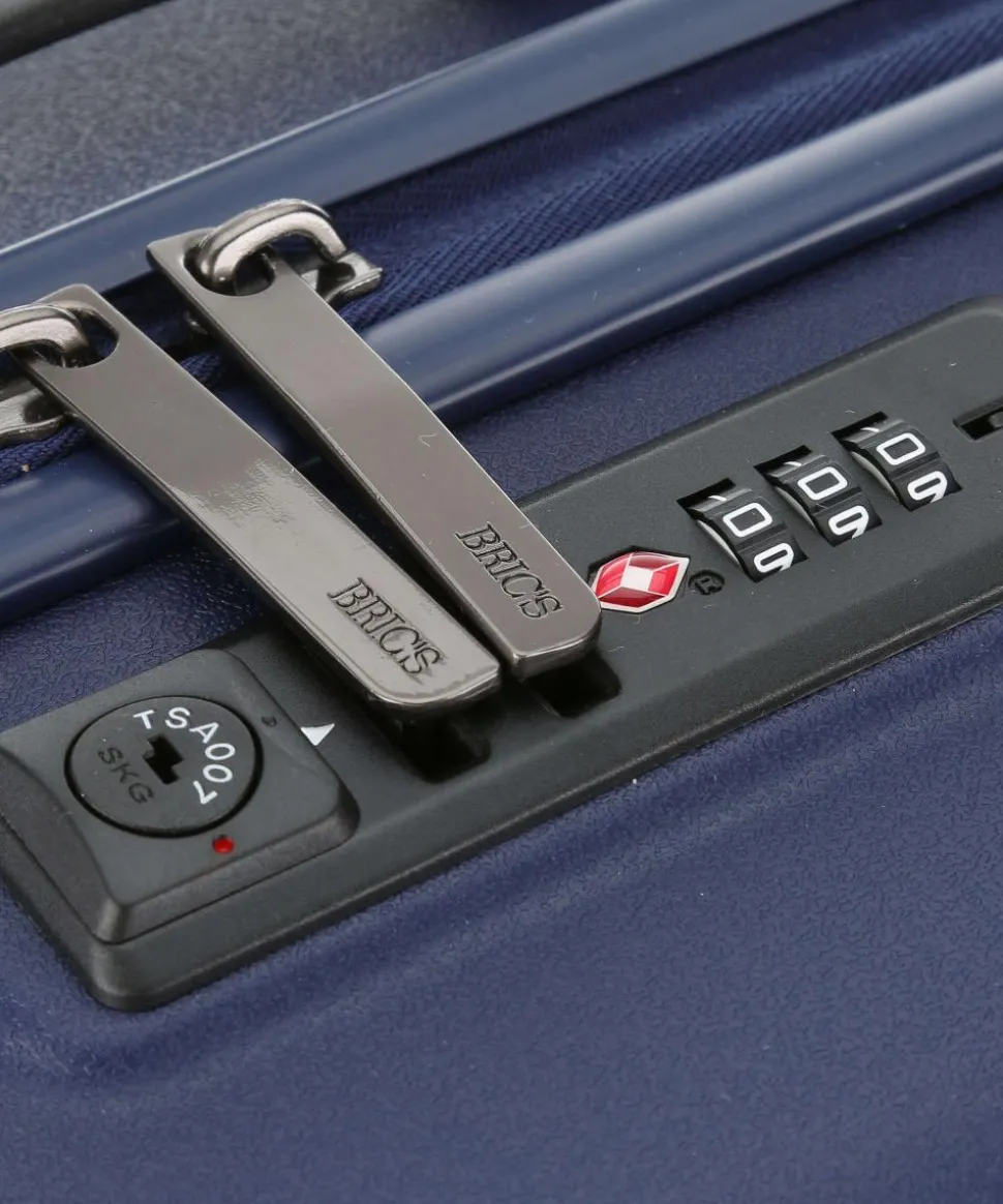 BY Ulisse 4-Rollen Trolley dunkelblau 55 cm