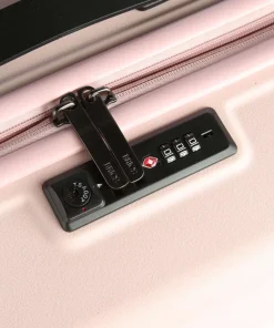 BY Ulisse 4-Rollen Trolley rosa 65 cm