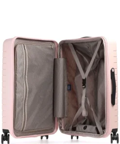 BY Ulisse 4-Rollen Trolley rosa 65 cm