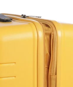 BY Ulisse 4-Rollen Trolley gelb 71 cm