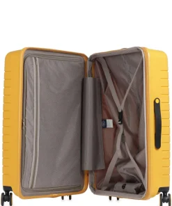 BY Ulisse 4-Rollen Trolley gelb 71 cm