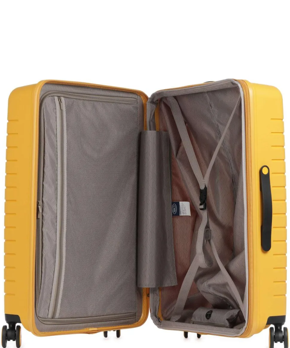 BY Ulisse 4-Rollen Trolley gelb 71 cm