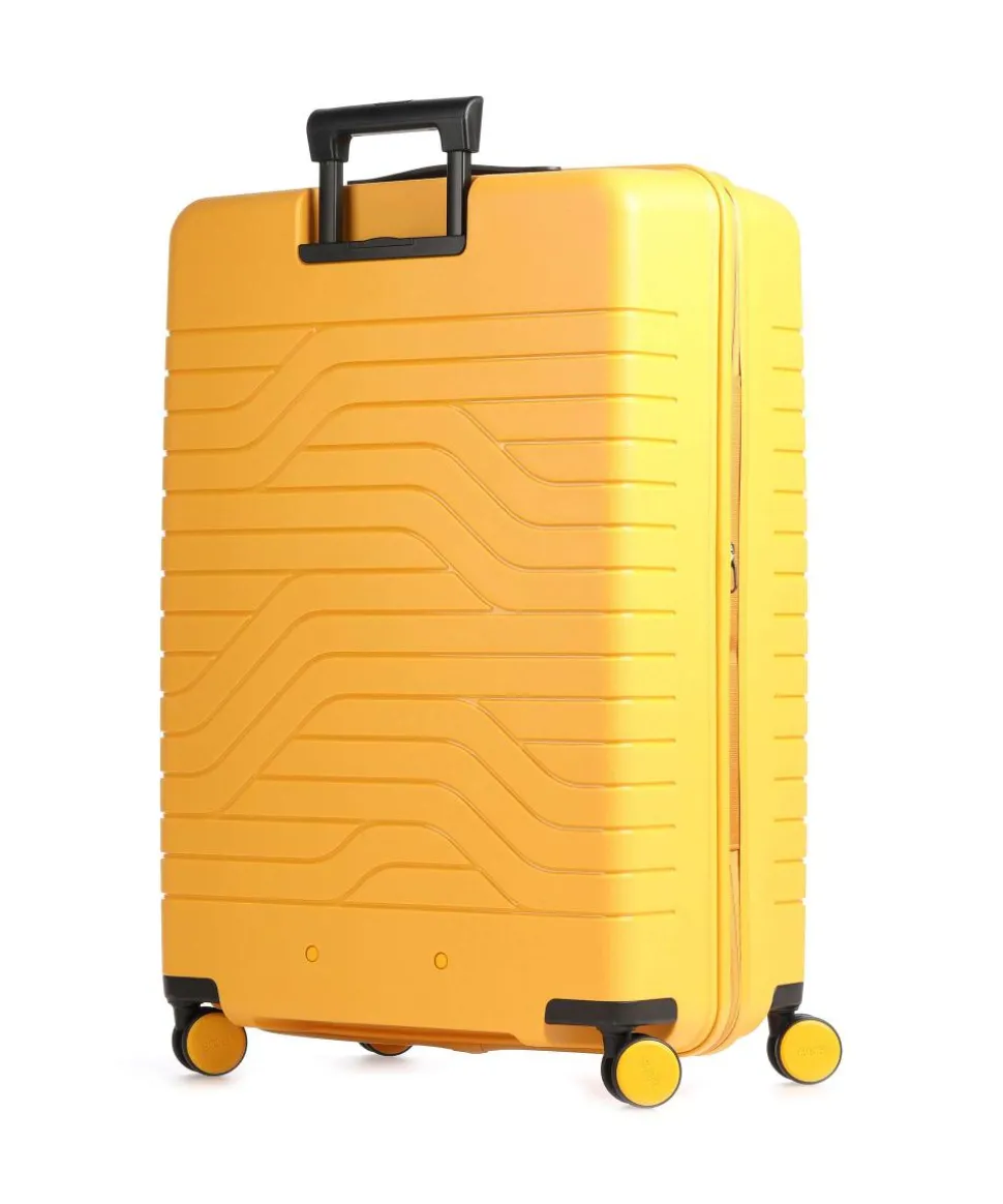BY Ulisse 4-Rollen Trolley gelb 79 cm