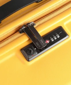 BY Ulisse 4-Rollen Trolley gelb 79 cm