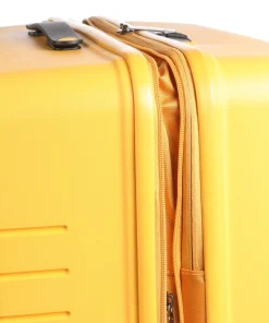 BY Ulisse 4-Rollen Trolley gelb 79 cm