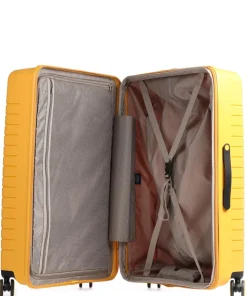 BY Ulisse 4-Rollen Trolley gelb 79 cm