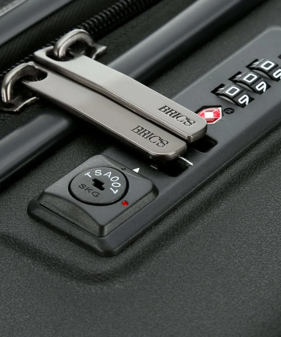 BY Ulisse 4-Rollen Trolley schwarz 55 cm