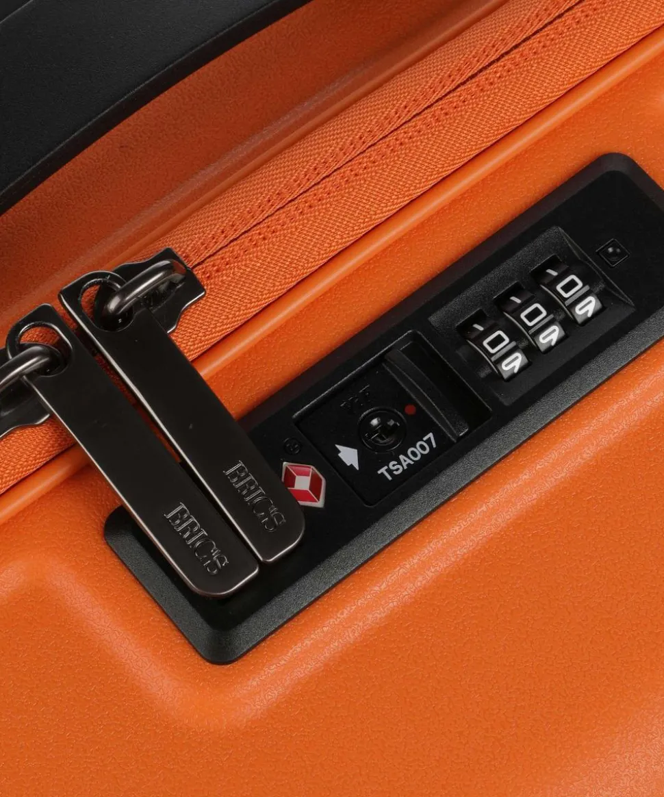 BY Ulisse 4-Rollen Trolley orange 55 cm