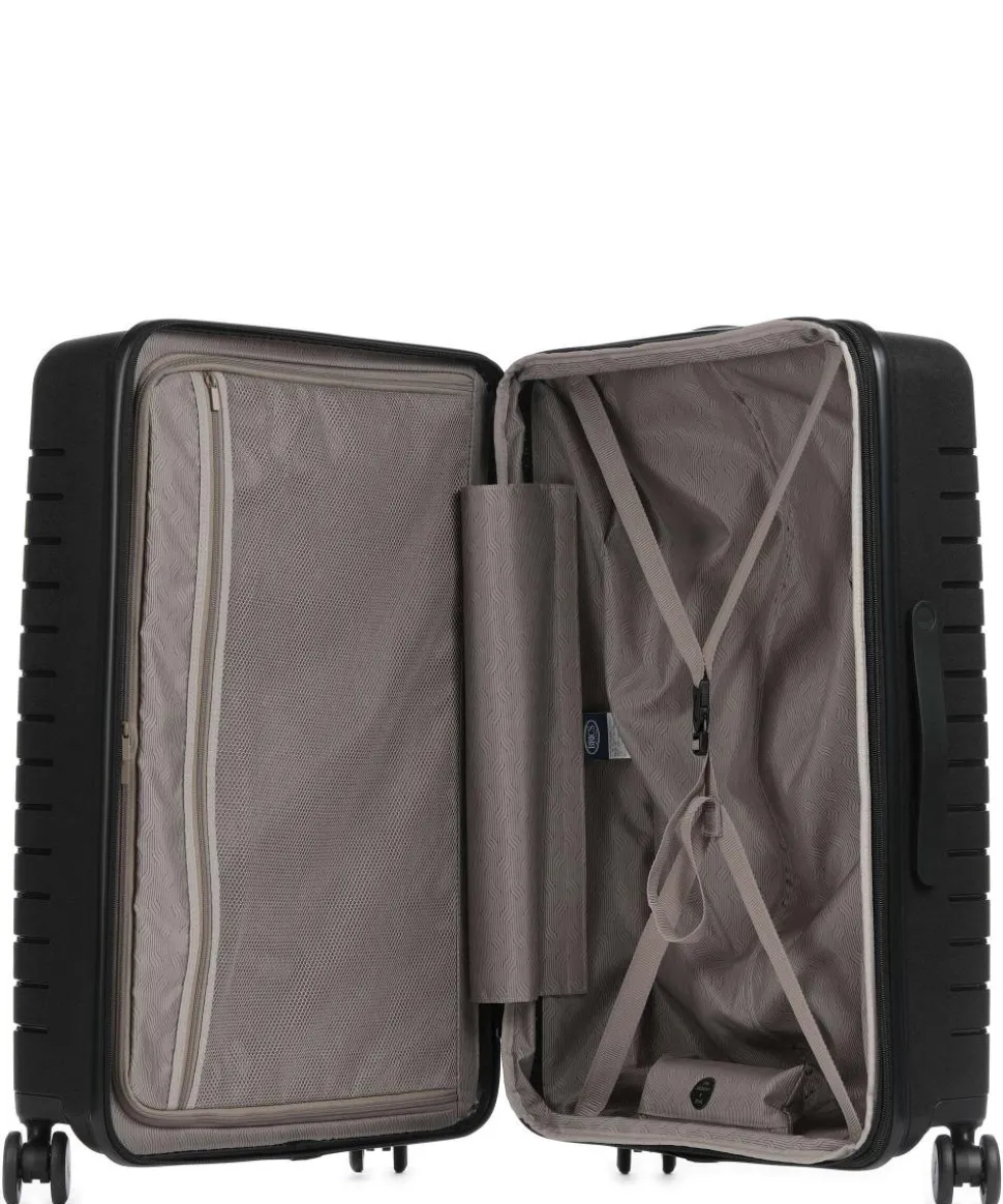 BY Ulisse 4-Rollen Trolley schwarz 71 cm