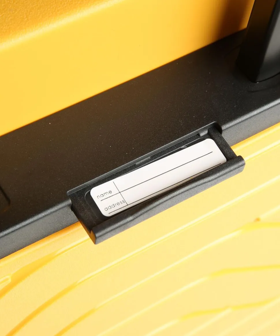 BY Ulisse 4-Rollen Trolley gelb 65 cm