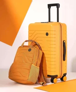 BY Ulisse 4-Rollen Trolley gelb 65 cm