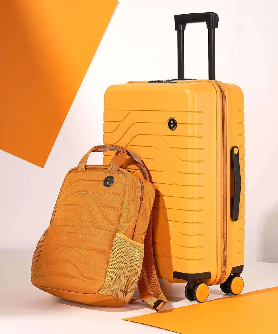 BY Ulisse 4-Rollen Trolley gelb 65 cm