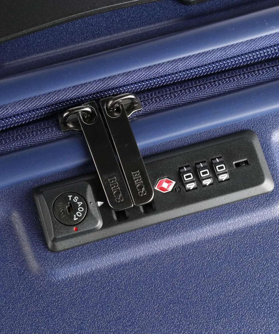 BY Ulisse 4-Rollen Trolley navy 79 cm