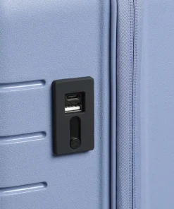 BY Ulisse 4-Rollen Trolley blaugrau 55 cm