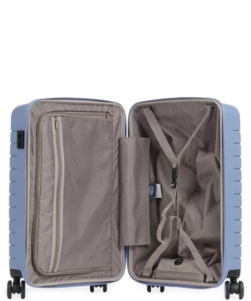 BY Ulisse 4-Rollen Trolley blaugrau 55 cm