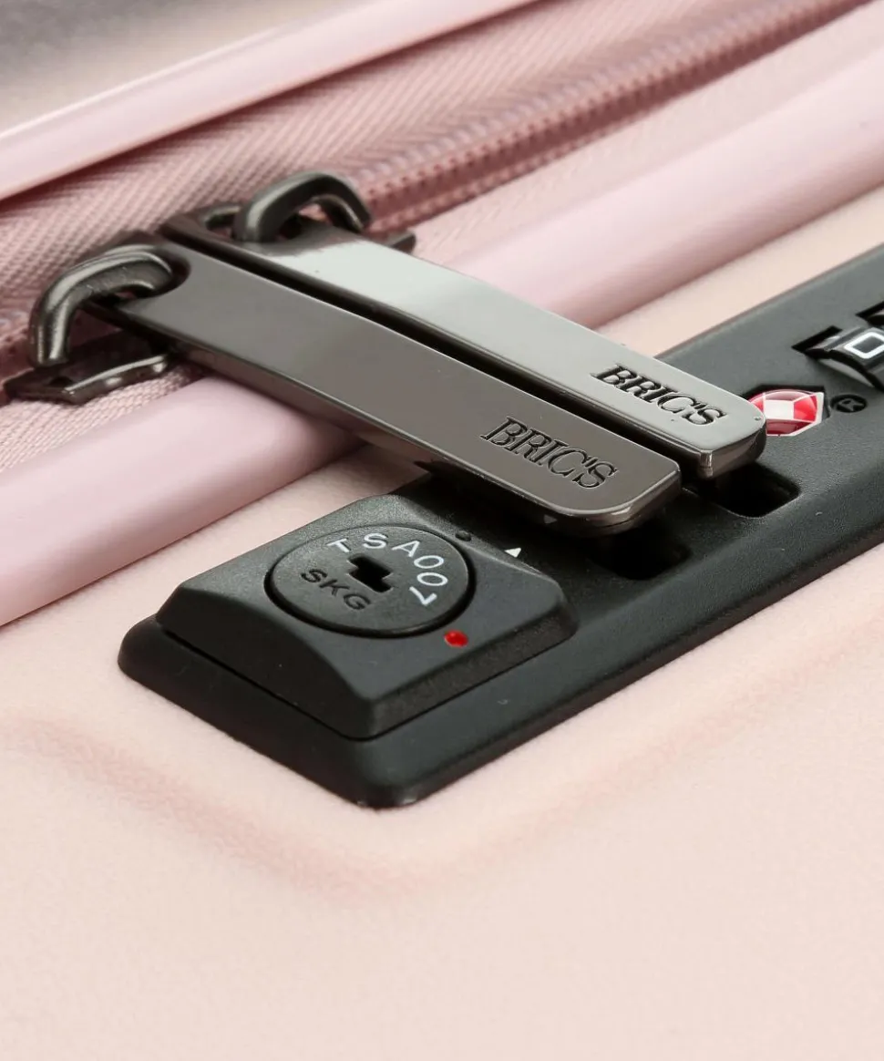 BY Ulisse 4-Rollen Trolley rosa 55 cm