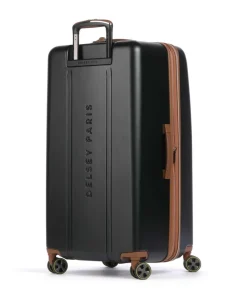 Cadence 4-Rollen Trolley schwarz 80 cm