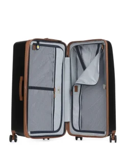 Cadence 4-Rollen Trolley schwarz 80 cm