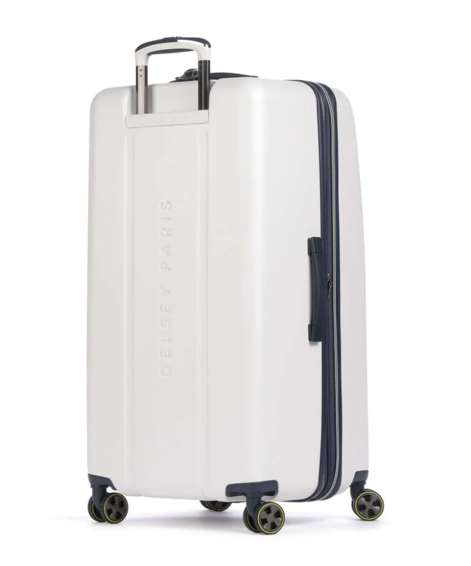 Cadence 4-Rollen Trolley weiß 80 cm