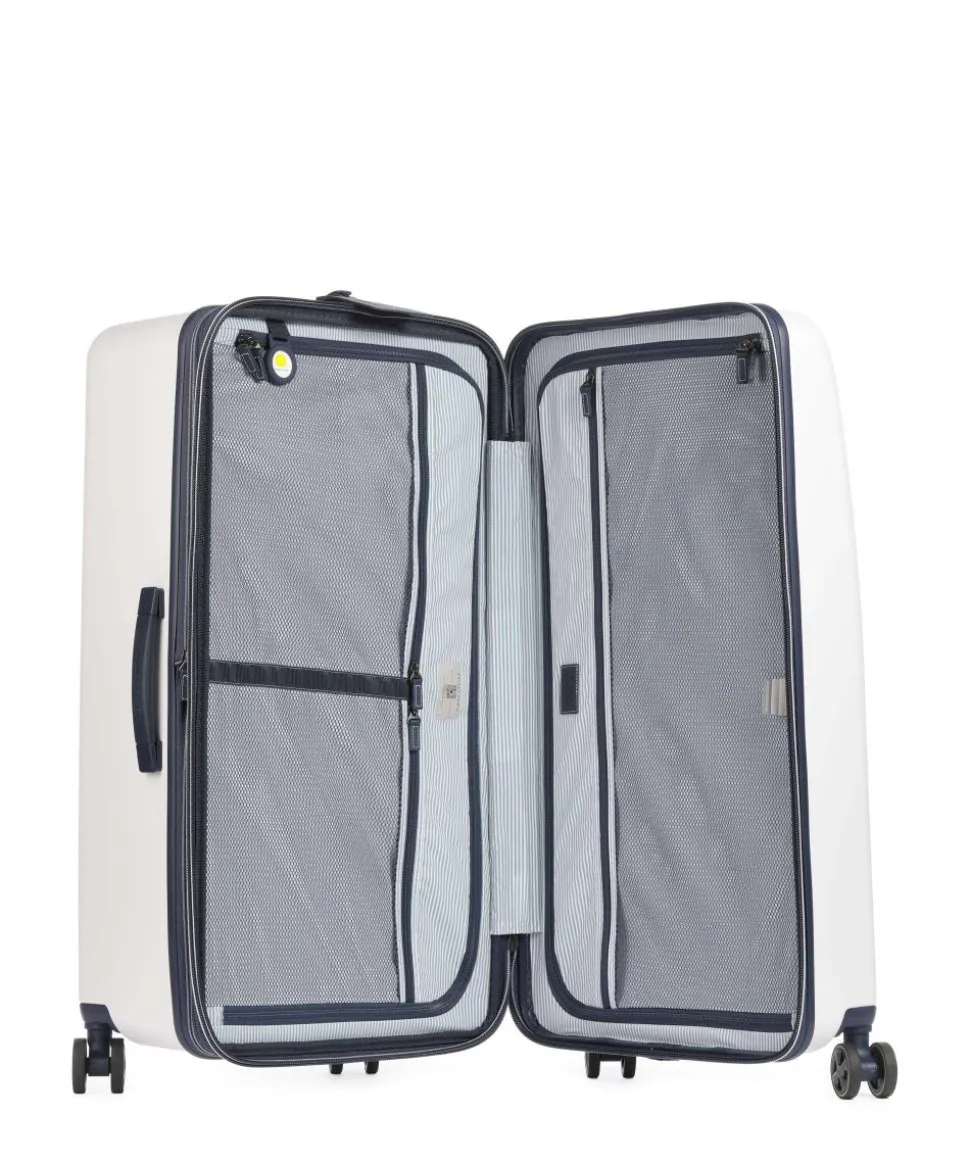 Cadence 4-Rollen Trolley weiß 80 cm