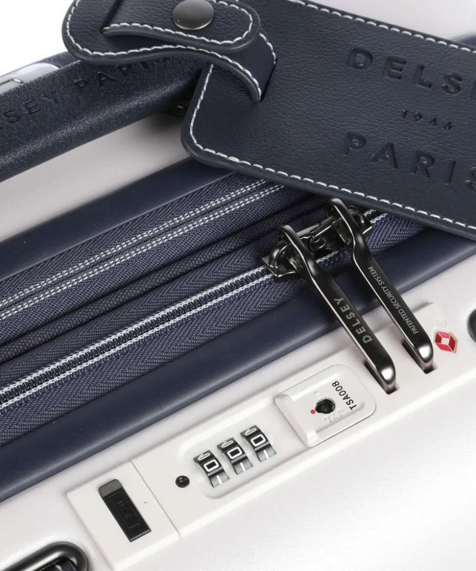 Cadence 4-Rollen Trolley weiß 55 cm