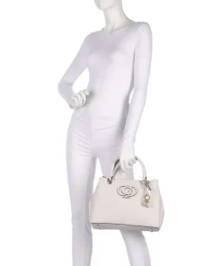 Calebra Handtasche Lederimitat creme