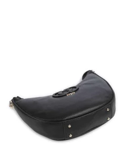 Calebra Schultertasche Lederimitat schwarz