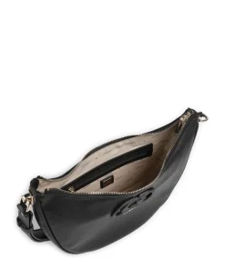 Calebra Schultertasche Lederimitat schwarz