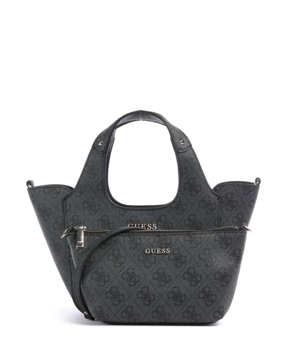 Calista Mini Umhängetasche Lederimitat anthrazit