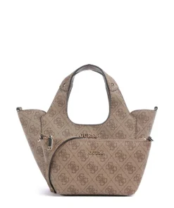 Calista Mini Umhängetasche Lederimitat hellbraun