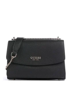 Calista Schultertasche Lederimitat schwarz