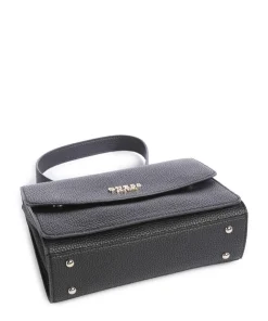 Calista Schultertasche Lederimitat schwarz