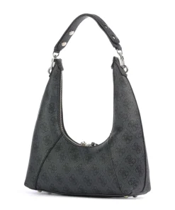 Calista Schultertasche Lederimitat dunkelgrau