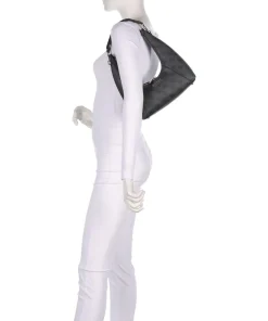 Calista Schultertasche Lederimitat dunkelgrau