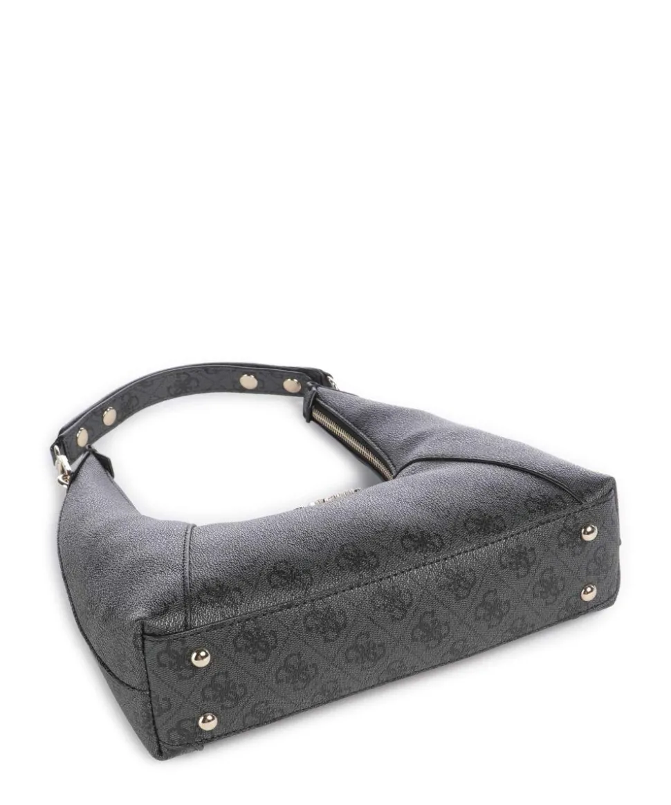 Calista Schultertasche Lederimitat dunkelgrau