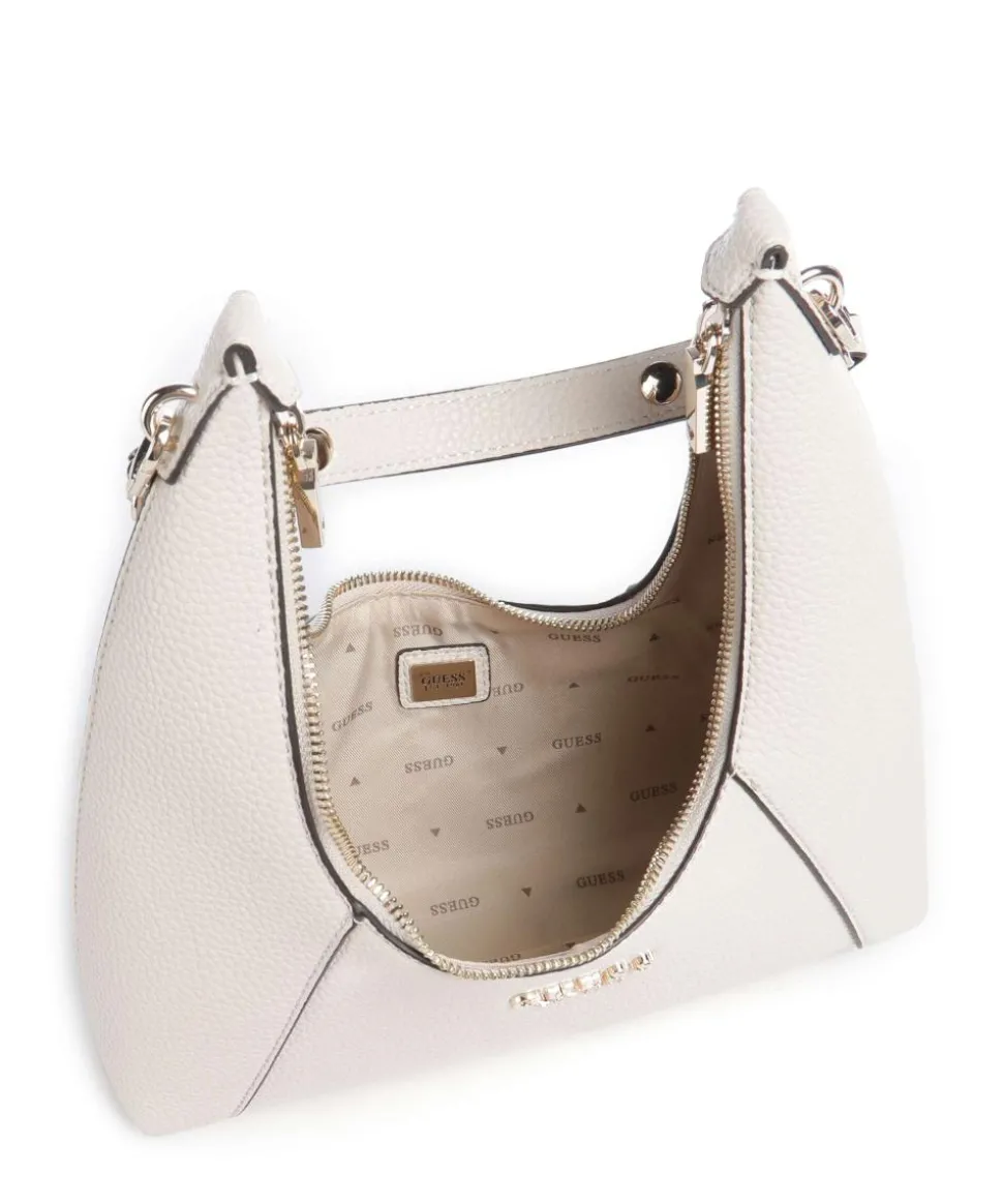 Calista Schultertasche Lederimitat creme