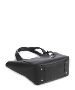 Calista Shopper Lederimitat schwarz