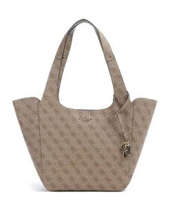 Calista Shopper Lederimitat hellbraun