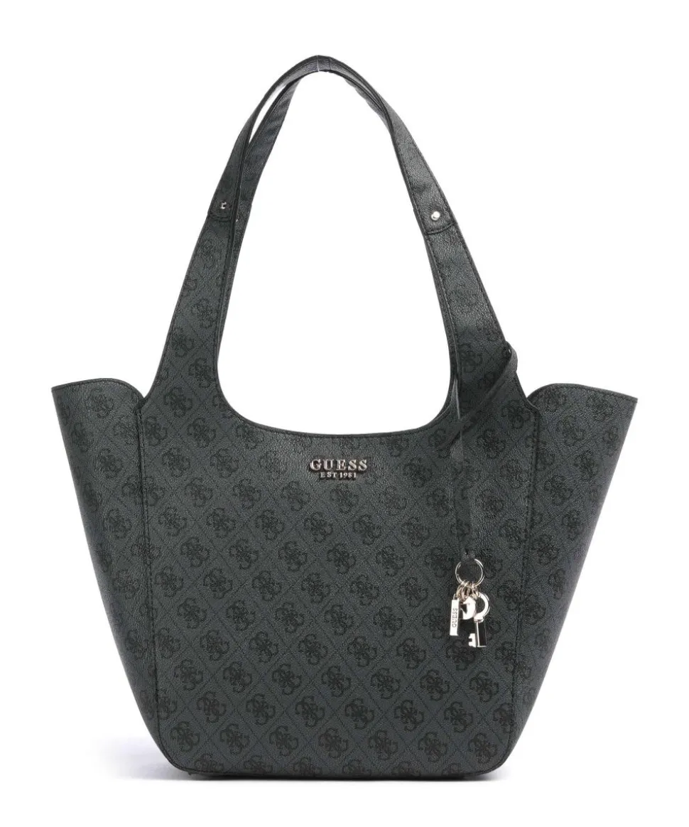 Calista Shopper Lederimitat anthrazit