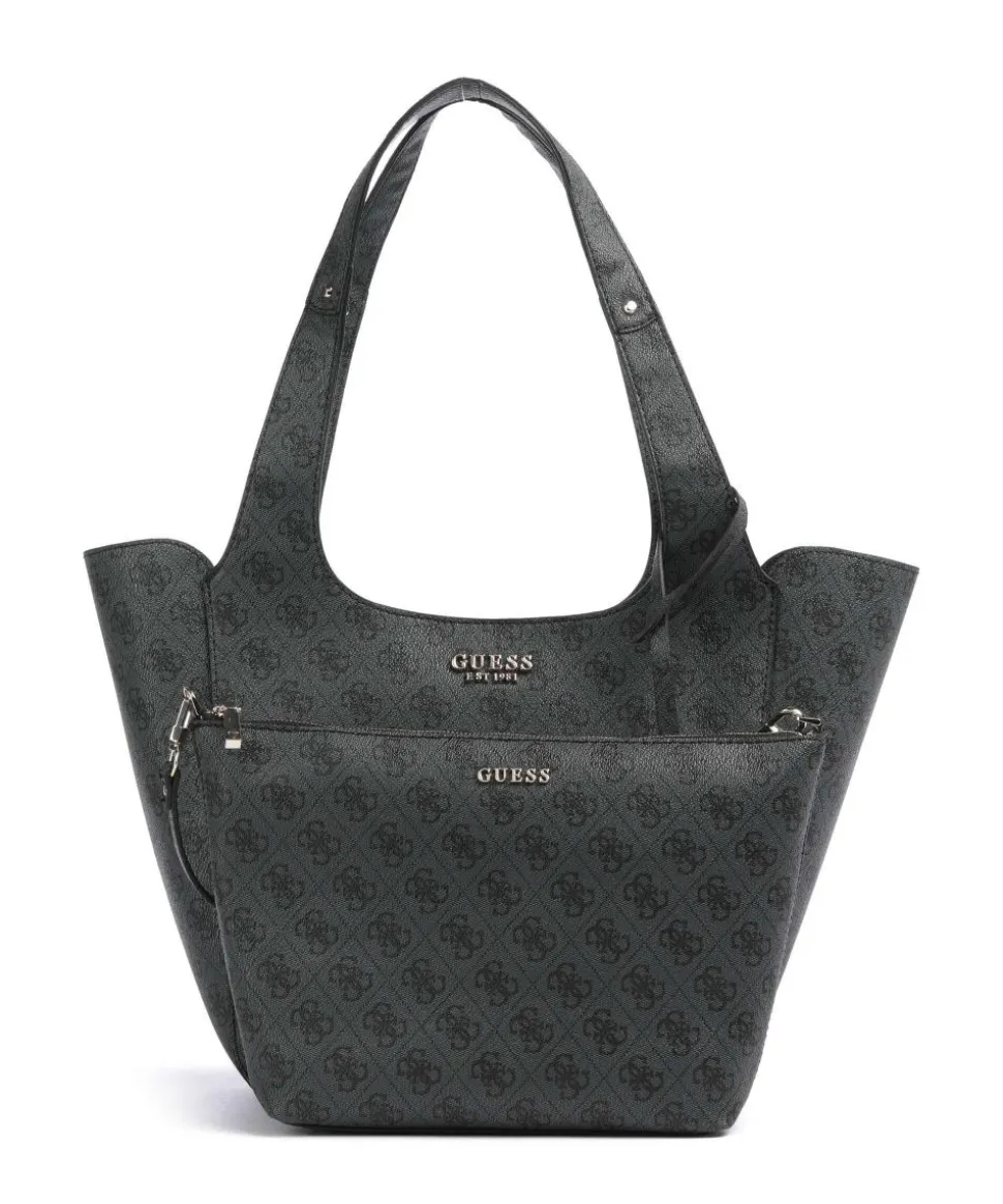 Calista Shopper Lederimitat anthrazit