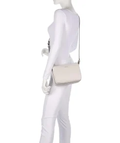 Caliwen M Umhängetasche Lederimitat elfenbein