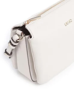 Caliwen M Umhängetasche Lederimitat elfenbein