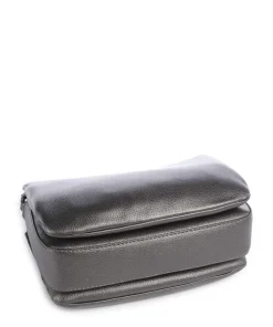 Caliwen M Umhängetasche Lederimitat anthrazit