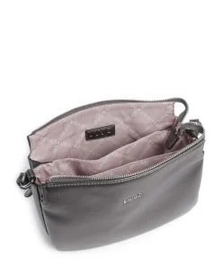 Caliwen M Umhängetasche Lederimitat anthrazit