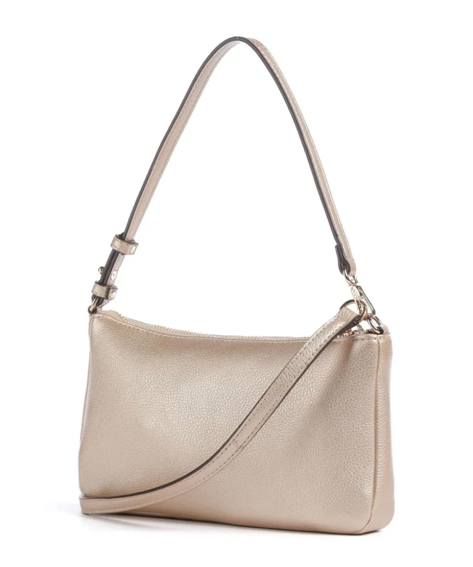 Caliwen Mini Schultertasche Lederimitat gold