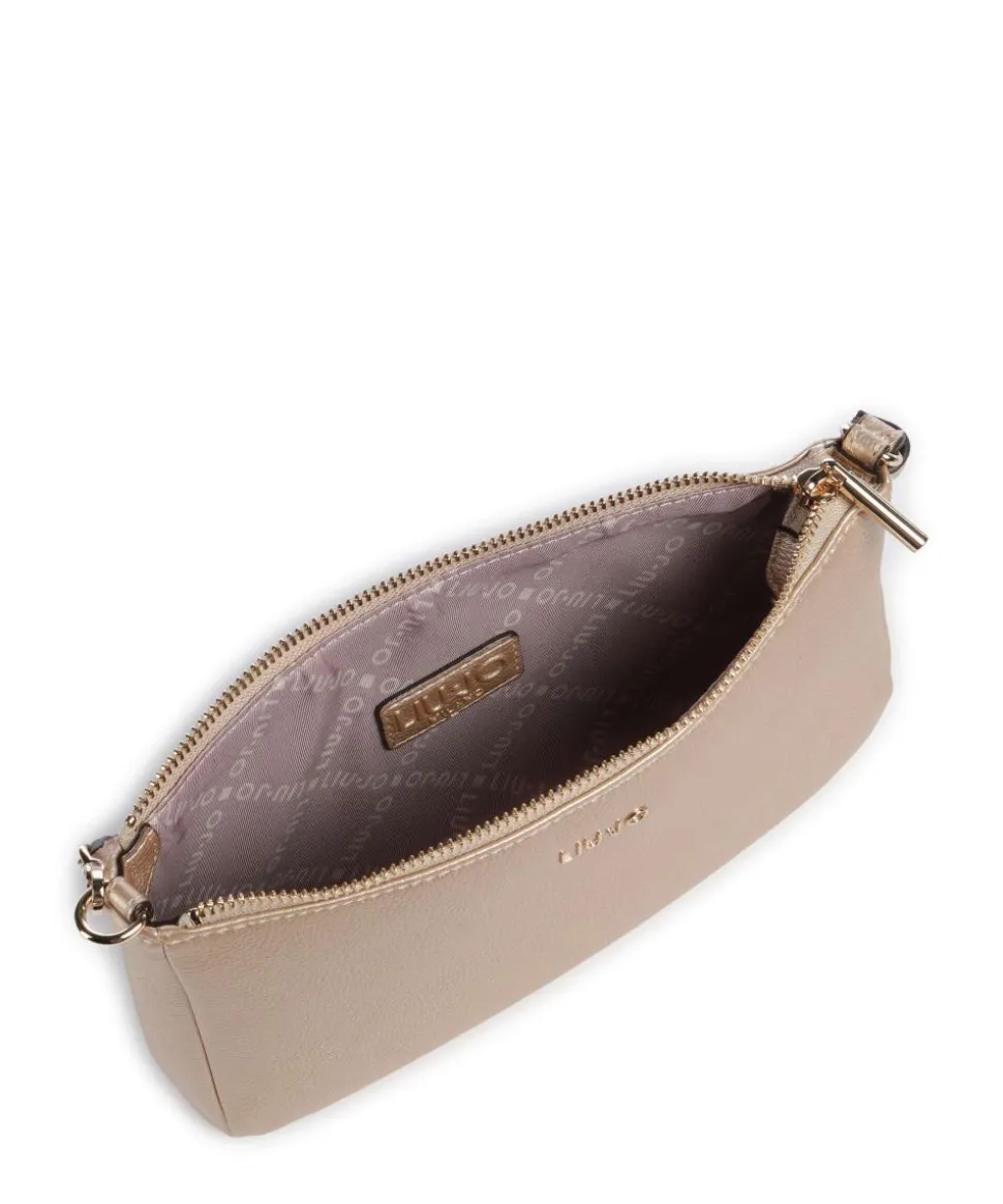 Caliwen Mini Schultertasche Lederimitat gold