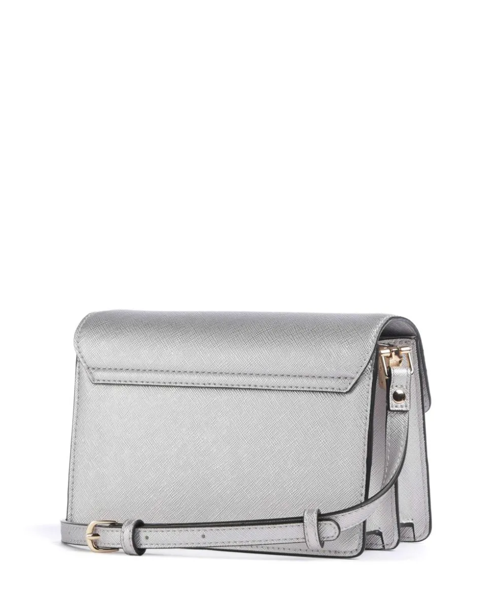 Caliwen Umhängetasche Lederimitat silber